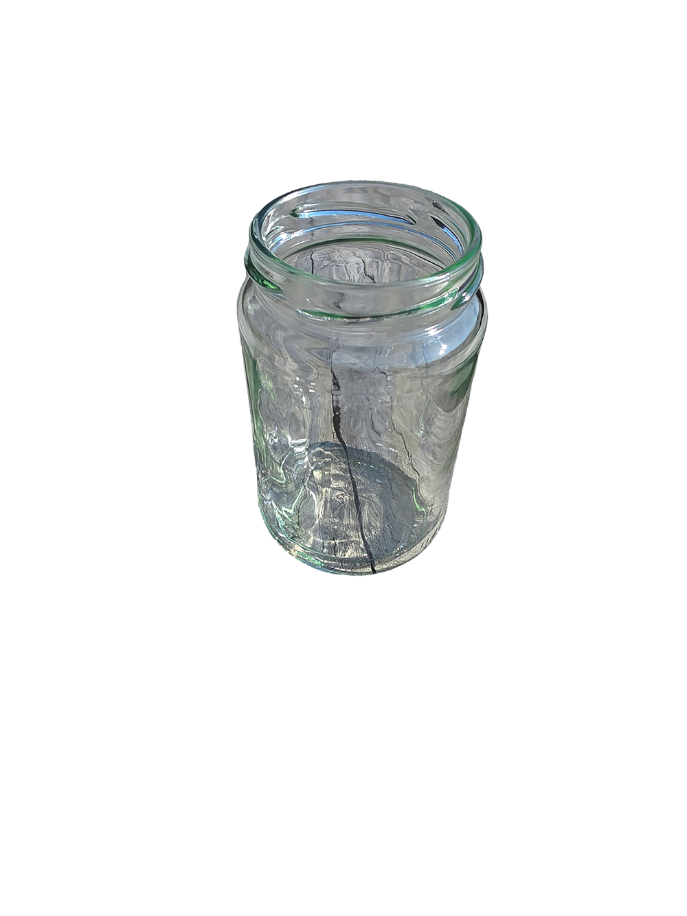 Glazen geur pot